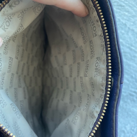 Purple Michael Kors Purse - Picture 3 of 6